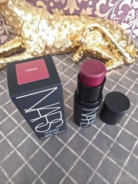 NARS Fierce Twist-Up Lip & Cheek Stick - Deep Berry Fierce